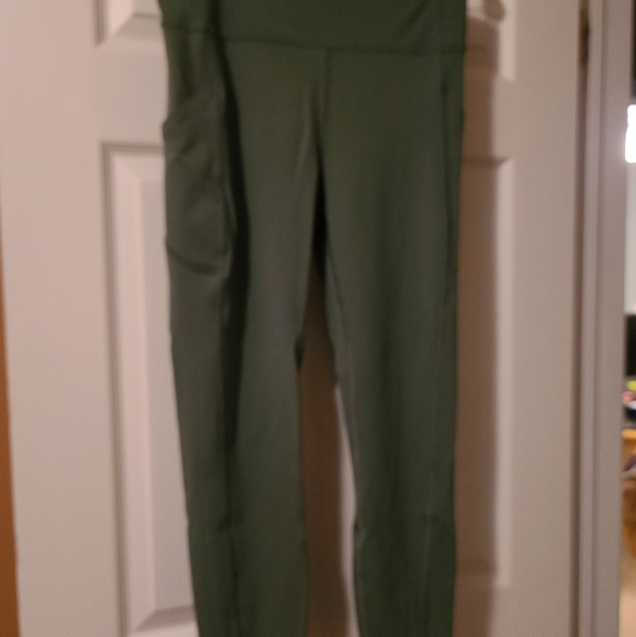lululemon athletica Pants - Lululemon Size 10 Green Leggings